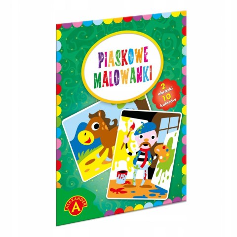 Piaskowa Malowanka Malarz Konik Alexander