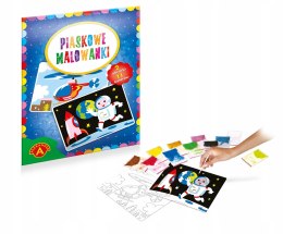 Piaskowe Malowanki Astronauta Helikopter Alexander