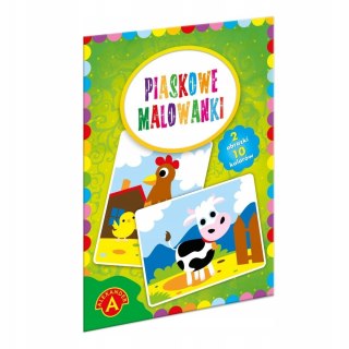 Piaskowe Malowanki Krowa Kura Piaskowa Alexander