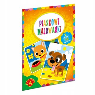 Piaskowe Malowanki Piesek Kotek Piaskowa Alexander