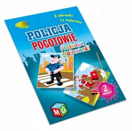 Piaskowe Malowanki Policja Pogotowie Multigra