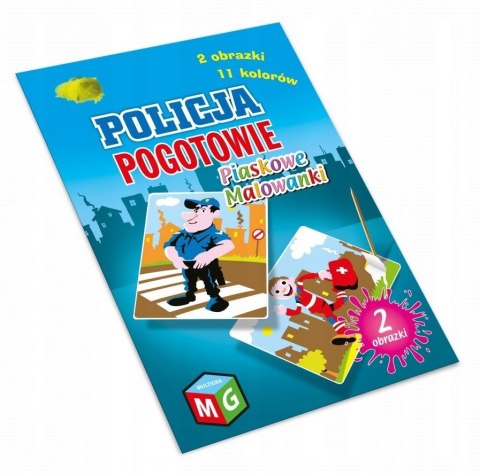 Piaskowe Malowanki Policja Pogotowie Multigra
