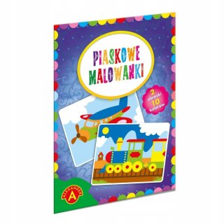 Piaskowe Malowanki Samolot Pociąg Alexander