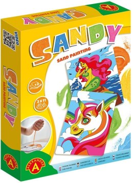 Piaskowe Malowanki Syrenka jednorożec Alexander