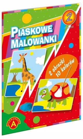 Piaskowe Malowanki Żyrafa Żółw Piaskowa Alexander