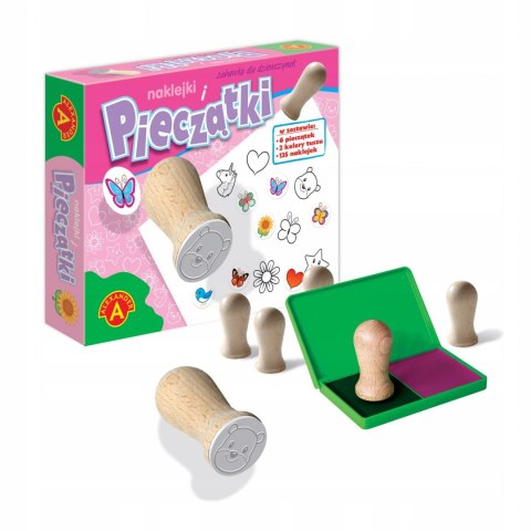 Pieczątki i Naklejki dla Dziewczynek Alexander