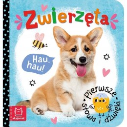 Pierwsze Słowa i Dźwięki Zwierzęta Książeczka Aksjomat