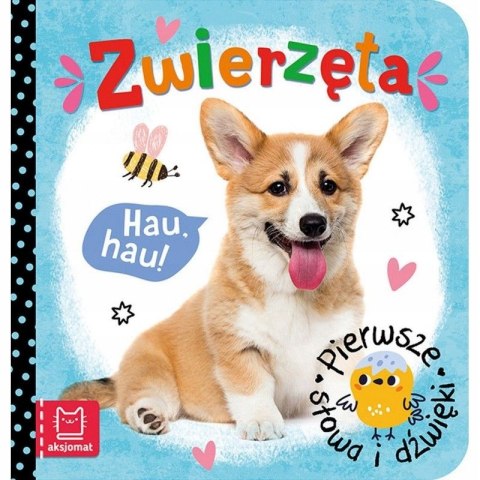 Pierwsze Słowa i Dźwięki Zwierzęta Książeczka Aksjomat