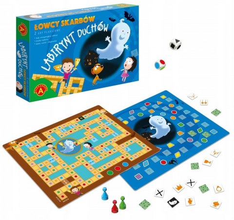 Planszowa Łowcy Skarbów Labirynt Duchów Alexander
