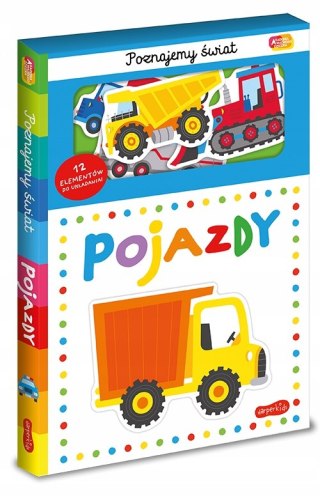 Pojazdy Akademia Mądrego Dziecka Poznajemy świat Harperkids