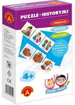 Puzzle Historyjki Alexander Zabawa i Nauka 3+