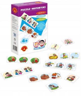 Puzzle Historyjki Alexander Zabawa i Nauka 3+