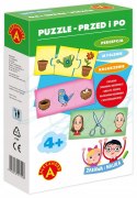 Puzzle Przed i Po Alexander Układanka Edukacyjna