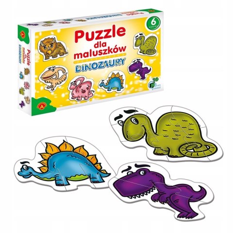 Puzzle dla Maluszków Dinozaury Alexander 2+