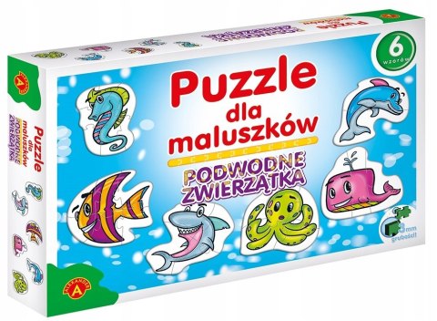 Puzzle dla Maluszków Zwierzątka Podwodne Alexander