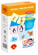 Puzzle do Pary Znajdź Mamę Zwierzątka Alexander 2+