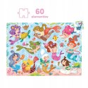 Puzzle magiczne Syrenki 60 elementów CzuCzu