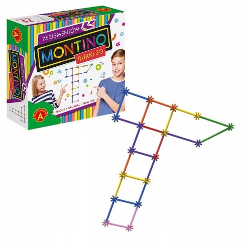 Rurki Konstrukcyjne 3D Montino 75 el. Alexander