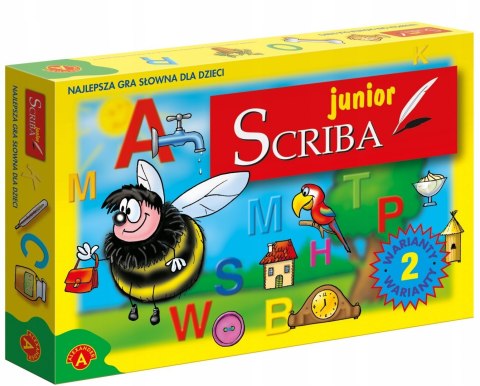 Scriba Junior Gra Słowna Planszowa Alexander