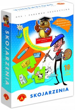 Skojarzenia Układanka Gra edukacyjna Alexander 3+