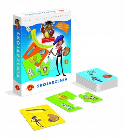 Skojarzenia Układanka Gra edukacyjna Alexander 3+