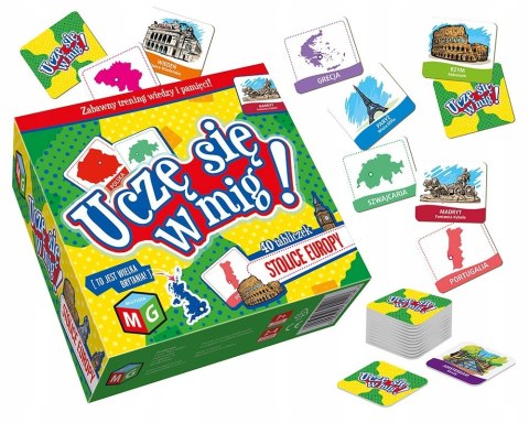 Stolice Europy Uczę się w Mig Edukacyjna Multigra