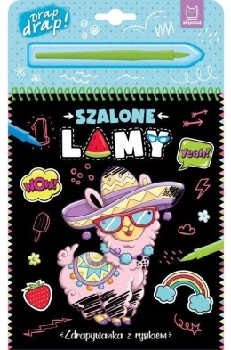 Szalone Lamy Zdrapywanka z rysikiem Zdrapywanki Aksjomat
