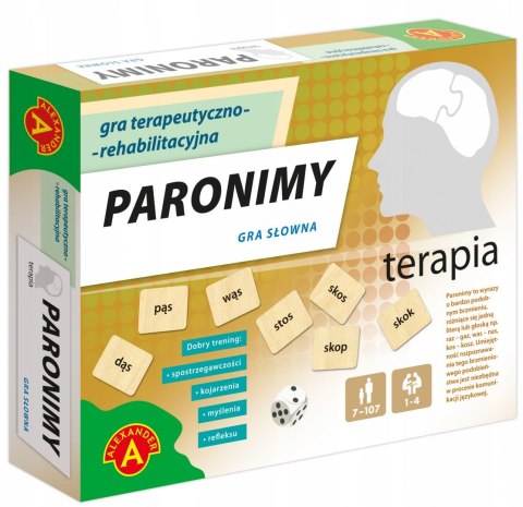Terapia Gra Słowna Edukacyjna Paronimy Alexander
