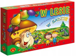 W Lesie w Sadzie 2 Gry Planszowe 2w1 Alexander