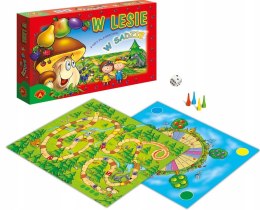 W Lesie w Sadzie 2 Gry Planszowe 2w1 Alexander