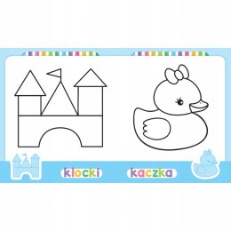 Zabawki Kolorowanka Malucha 2+ Gruby Obrys Aksjomat