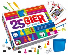Zestaw 25 Gier dla Całej Rodziny Multigra