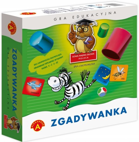 Zgadywanka Logopedyczna Głoski s z c dz Alexander