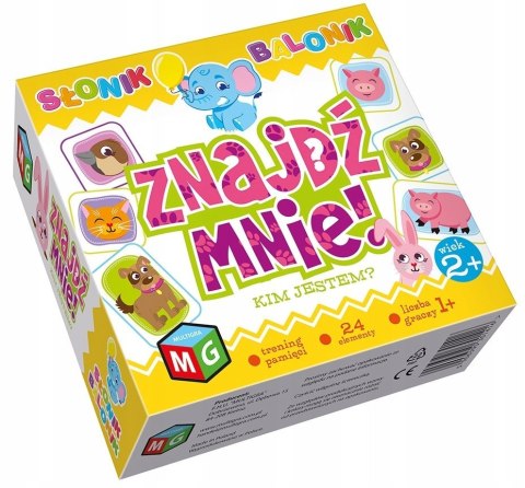 Znajdź Mnie Kim Jestem Memory 2+ Pamięć Multigra