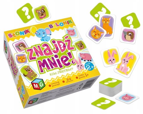 Znajdź Mnie Kim Jestem Memory 2+ Pamięć Multigra