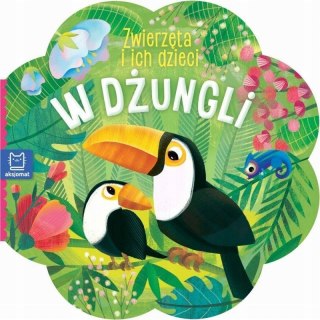 Zwierzątka i ich dzieci W dżungli Książeczka Aksjomat