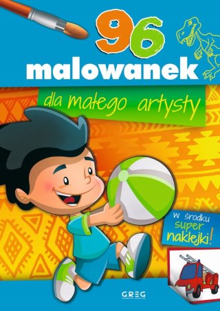 96 Malowanek Dla Małego Artysty Naklejki Malowanki Greg