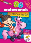 96 Malowanek Dla Małej Artystki Naklejki Malowanki Greg