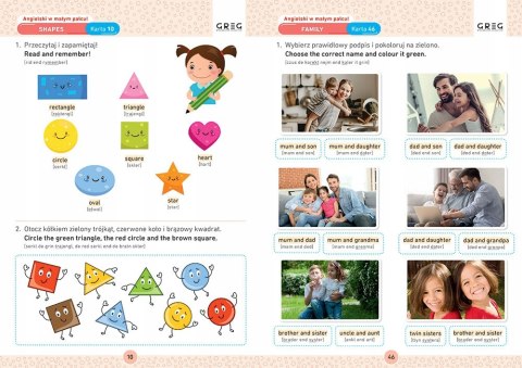 Angielski w Małym Palcu! Karty Pracy Samodzielnej Greg