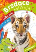 Brzdące kolorują Zwierzaki w Zoo Malowanka