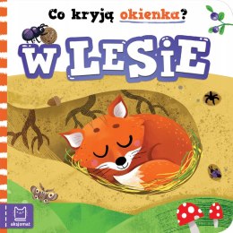 Co kryją okienka? w Lesie Książka z okienkami Aksjomat