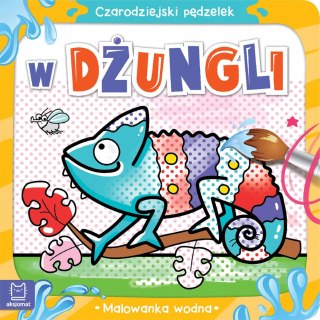 Czarodziejski pędzelek w dżungli Malowanka wodna Aksjomat
