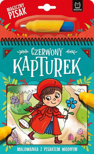 Czerwony Kapturek Malowanka z Pisakiem Wodnym Aksjomat