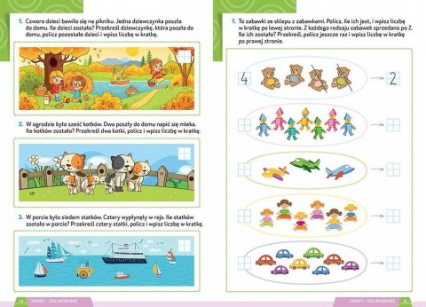 Dodawanie i Odejmowanie Klasa 1-3 Nauka liczenia Greg