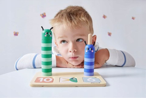 Drewniana Układanka Matematyczna Janod 3+