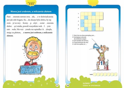 Dyktanda z Przysłowiami Klasa 1 Szkoła Podstawowa Greg