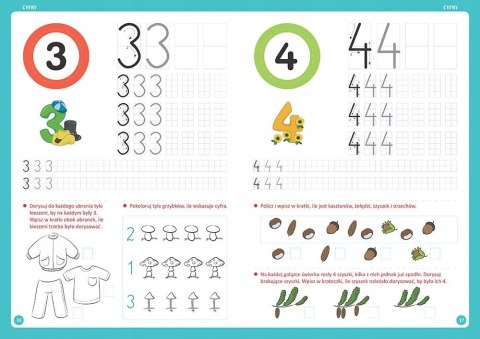 Elementarz Matematyka 4-8 lat Greg Miękka Oprawa