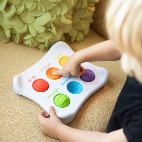 Fat Brain Toys Bąbelki Dimpl Duet Kolory Kształty