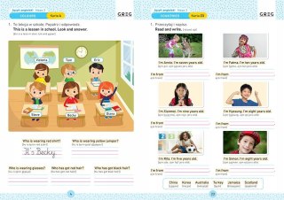 Język angielski. Karty Pracy w Szkole Domu Klasa 3 Greg