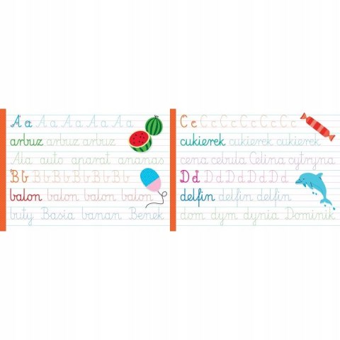 Kaligrafia Ćwiczenia w Pisaniu Liter 6-7 lat Aksjomat